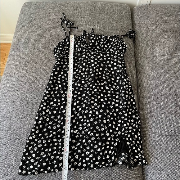 Garage black floral mini dress - Picture 8 of 8